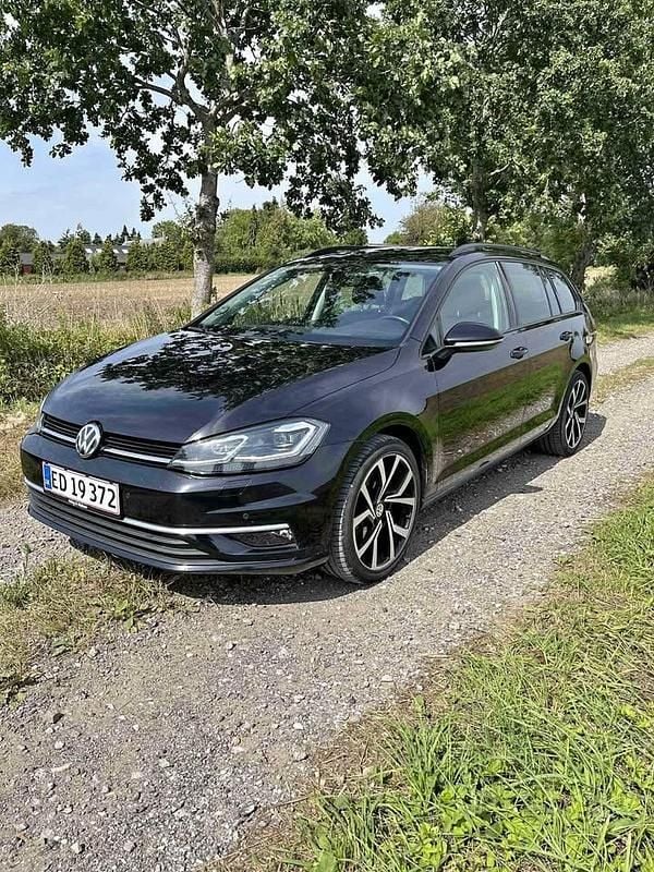 Brugt VW Golf VII 116 HK (85 kW) 2018 Sort Stationcar