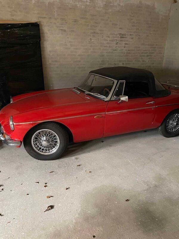 Rød Brugt 1964 MG B Cabriolet | 95.000 kr. - Billede 1/4