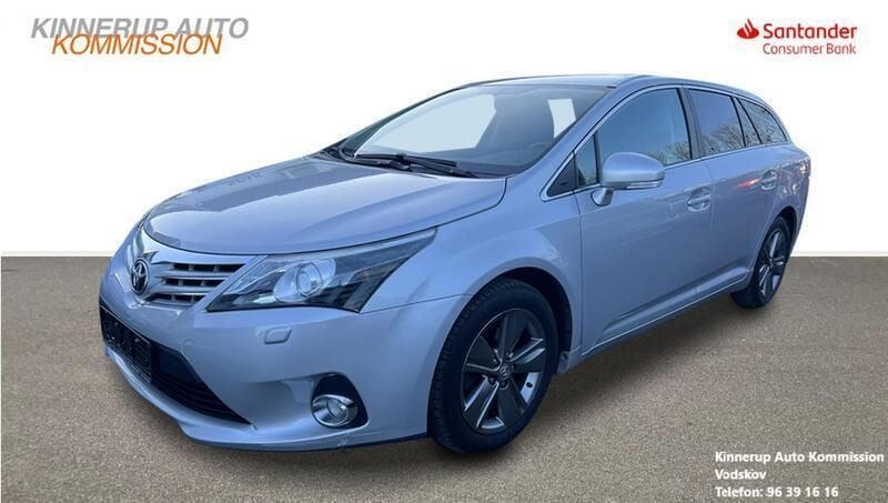Sølv Brugt 2014 Toyota Avensis Premium Stationcar | 69.900 kr. - Billede 1/4