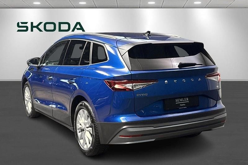 Brugt Skoda Enyaq iV 210 kW (286 HK) 2024 Blåmetal SUV
