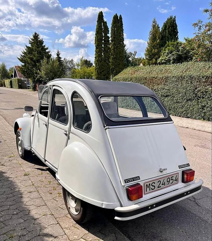Hvid Brugt 1987 Citroën 2CV Sedan | 69.000 kr. - Billede 1/4
