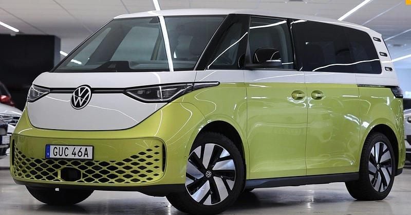 Gulmetal Brugt 2023 VW ID. Buzz Pro Van | 359.900 kr. (Fair pris) - Billede 1/4