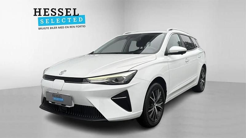 Hvid Brugt 2022 MG MG5 EV Luxury Stationcar | 139.900 kr. (Fair pris) - Billede 1/4