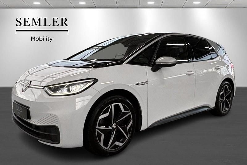 Hvid Brugt 2020 VW ID.3 Hatchback | 144.900 kr. (Fair pris) - Billede 1/4