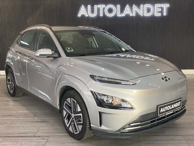 Sølvmetal Brugt 2021 Hyundai Kona SUV | 159.800 kr. (Fair pris) - Billede 1/4
