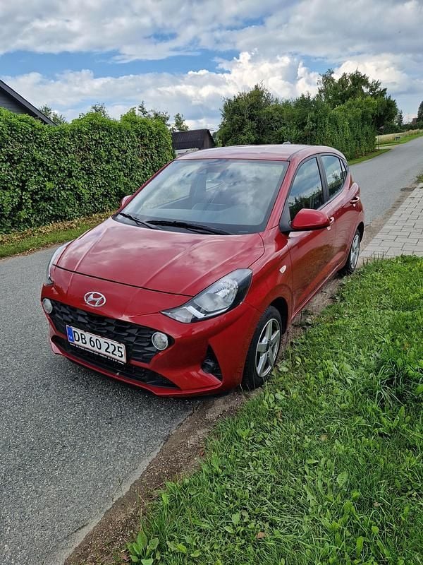 Dragon Red-Pearl Brugt 2021 Hyundai i10 Advanced Hatchback | 109.400 kr. (God pris) - Billede 1/7