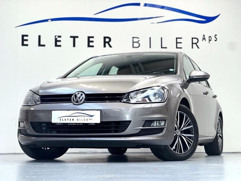 Gråmetal Brugt 2017 VW Golf VII Allstar Hatchback | 109.900 kr. (Fair pris) - Billede 1/4