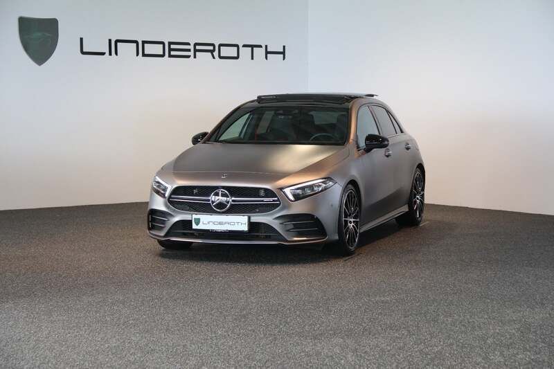 Gråmetal Brugt 2019 Mercedes A35 AMG AMG Hatchback | 4.885 kr. - Billede 1/4