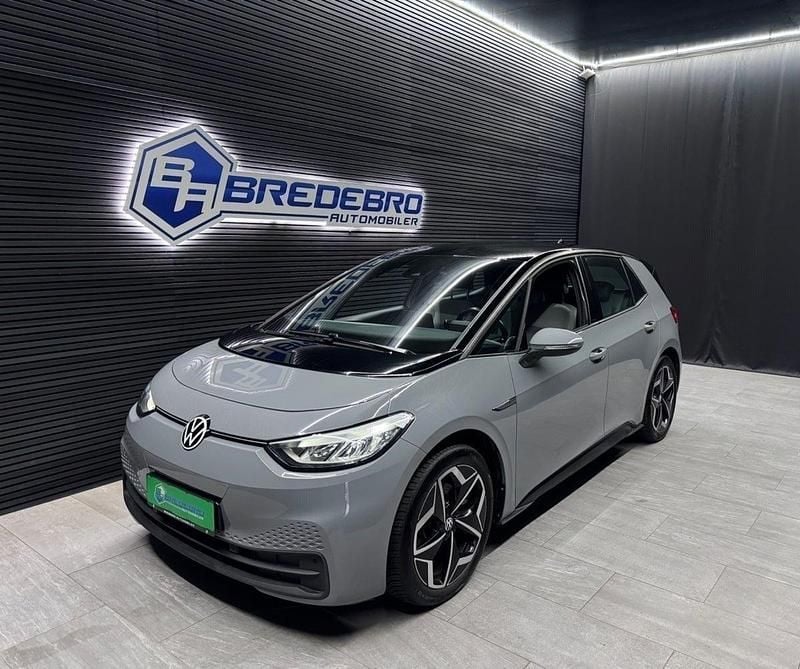 Grå Brugt 2020 VW ID.3 Pro Performance Hatchback | 149.500 kr. - Billede 1/4