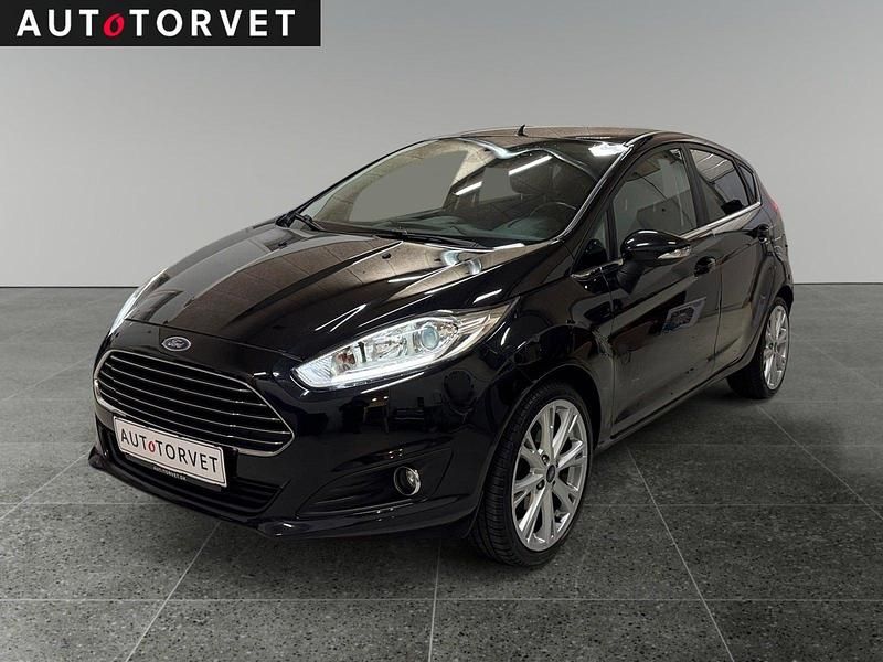 Sortmetal Brugt 2014 Ford Fiesta Titanium Hatchback | 54.700 kr. (Fair pris) - Billede 1/4
