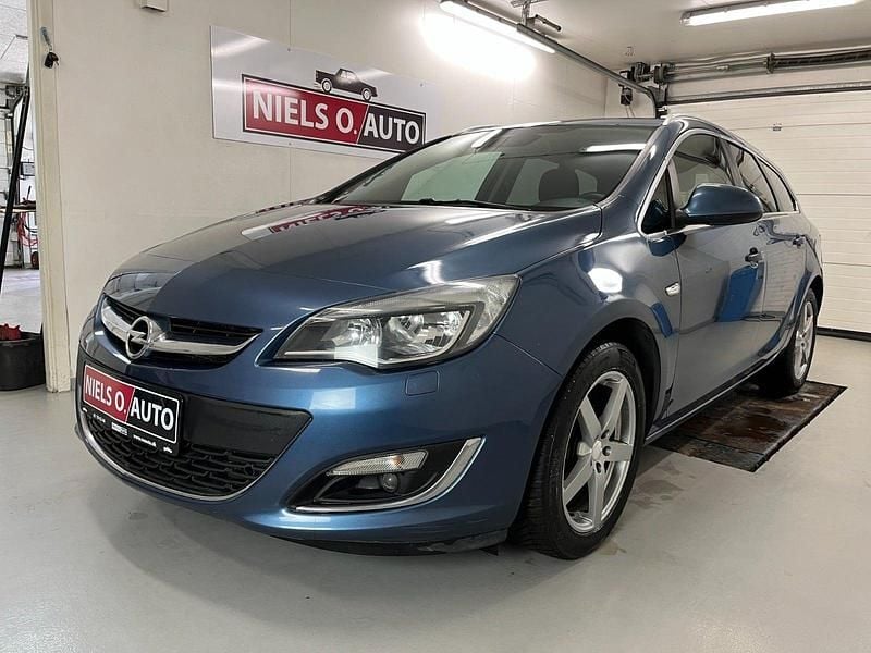 Blåmetal Brugt 2014 Opel Astra Sport Stationcar | 59.900 kr. (Fair pris) - Billede 1/4