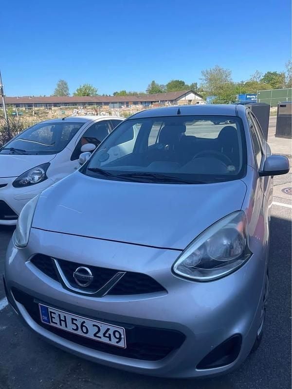 Grå Brugt 2014 Nissan Micra MPV | 28.000 kr. (Fair pris) - Billede 1/4