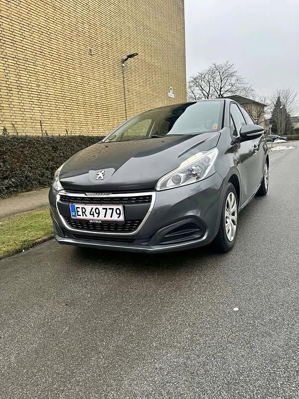 Brugt Peugeot 208 82 HK (60 kW) 2017 Grå Hatchback