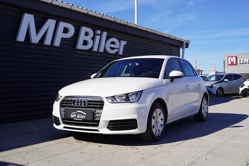 Hvid Brugt 2015 Audi A1 Sportback Design Hatchback | 129.800 kr. (Fair pris) - Billede 1/4