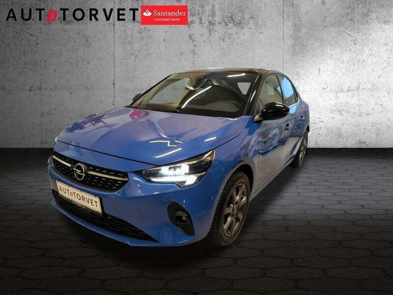 Blåmetal Brugt 2022 Opel Corsa-e Elegance Hatchback | 129.700 kr. (Fair pris) - Billede 1/4