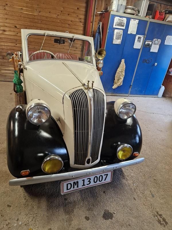 Sort Brugt 1951 Opel Olympia Sedan | 48.000 kr. - Billede 1/4