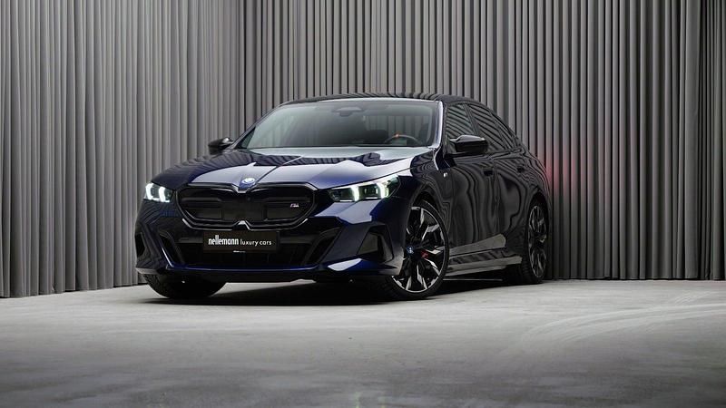Blåmetal Brugt 2023 BMW i5 M Sport Sedan | 695.000 kr. (Lidt for dyr) - Billede 1/4