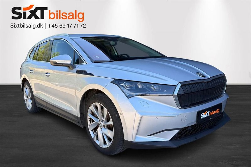 Sølv Brugt 2022 Skoda Enyaq iV SUV | 284.900 kr. (God pris) - Billede 1/4