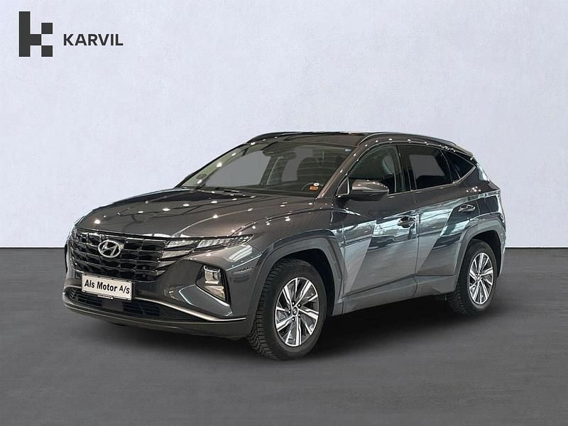 Dark knight metallic Brugt 2021 Hyundai Tucson Essential SUV | 204.900 kr. (Fair pris) - Billede 1/4