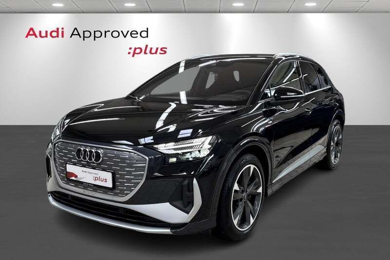 Sortmetal Brugt 2024 Audi Q4 e-tron Advanced SUV | 449.900 kr. - Billede 1/4
