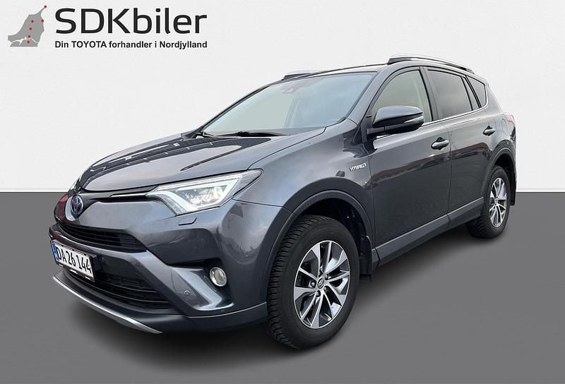 Koksgråmetal Brugt 2018 Toyota RAV4 Hybrid H3 SUV | 169.900 kr. (God pris) - Billede 1/4