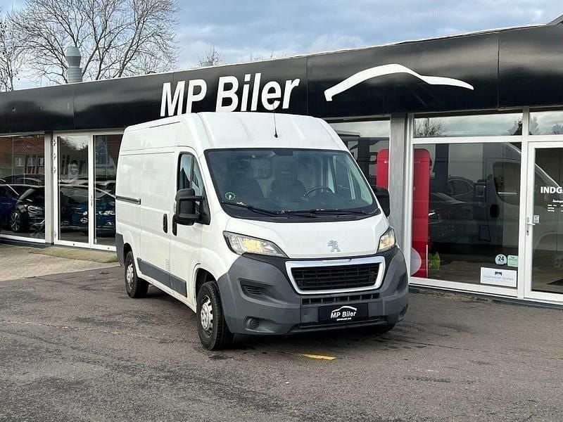Hvid Brugt 2016 Peugeot Boxer Van | 99.900 kr. - Billede 1/4