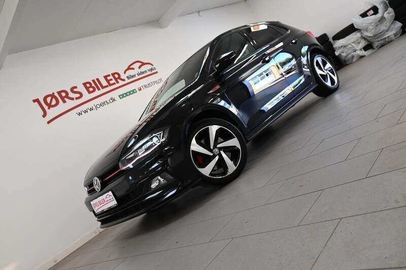 Sortmetal Brugt 2019 VW Polo GTI Hatchback | 214.800 kr. (Fair pris) - Billede 1/4