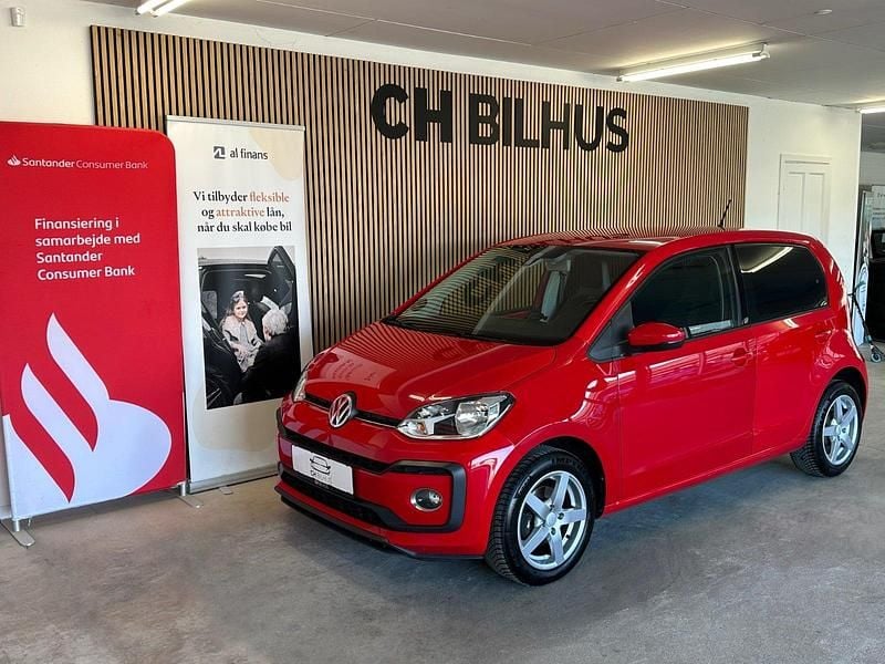 Rød Brugt 2019 VW up! high up! Hatchback | 89.500 kr. (Fair pris) - Billede 1/4