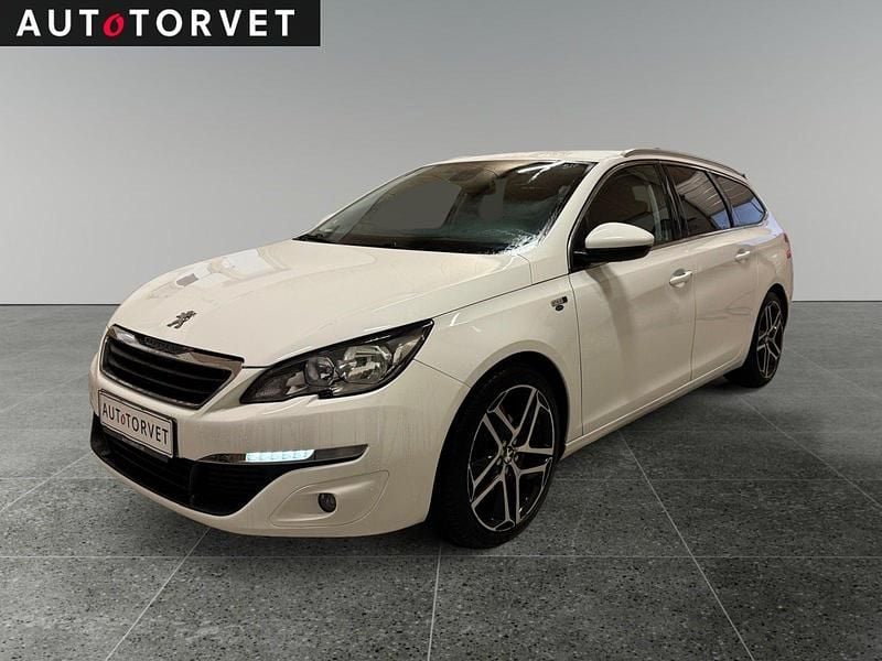 Hvid Brugt 2015 Peugeot 308 Style Stationcar | 57.700 kr. (Fair pris) - Billede 1/4