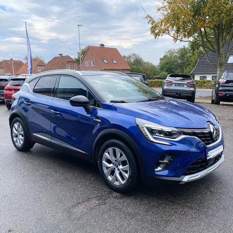 Blåmetal Brugt 2021 Renault Captur Intens SUV | 154.900 kr. (Lidt for dyr) - Billede 1/4