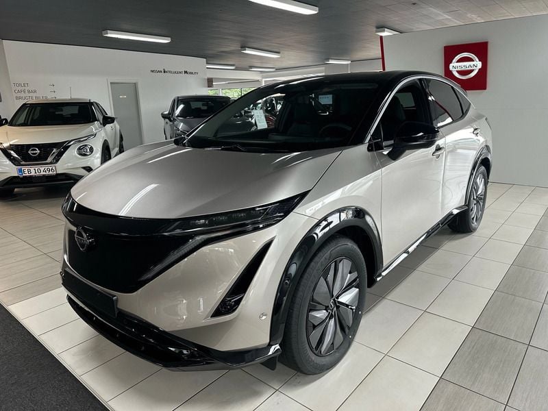 Xgv warm silver Ny 2024 Nissan Ariya Evolve SUV | 389.900 kr. (Dyr) - Billede 1/4