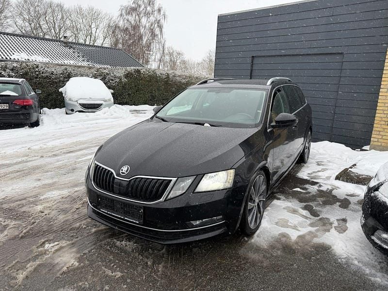 Brugt Skoda Octavia Style 190 HK (139 kW) 2018 Sortmetal Stationcar