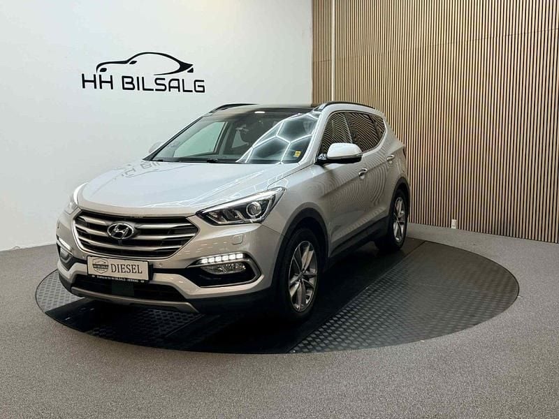 Brugt 2017 Hyundai Santa Fe Premium SUV | 229.700 kr. - Billede 1/4