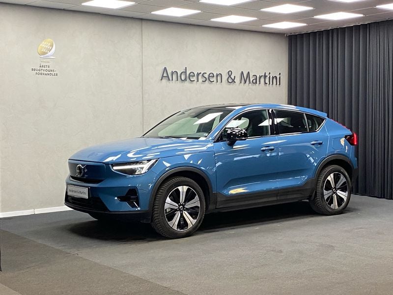 Blåmetal Brugt 2022 Volvo C40 Core SUV | 268.800 kr. (Fair pris) - Billede 1/4