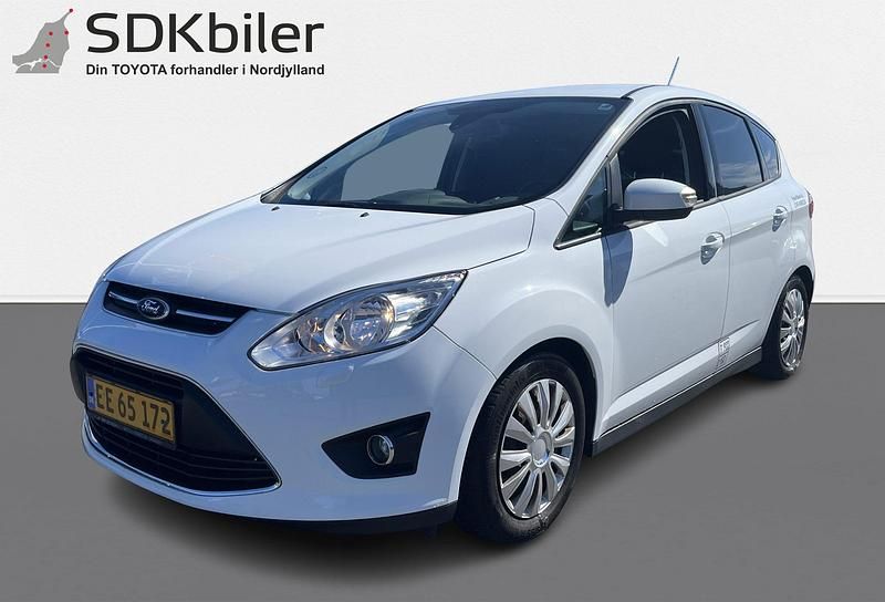 Hvid Brugt 2014 Ford C-MAX MPV | 49.900 kr. - Billede 1/4