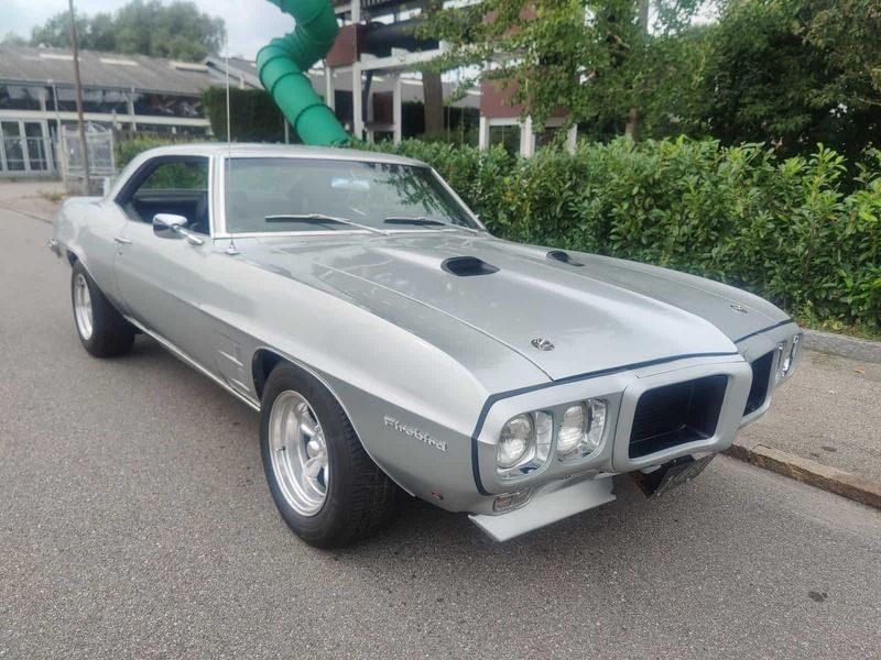 Sølv Brugt 1969 Pontiac Firebird Coupe | 185.000 kr. - Billede 1/4