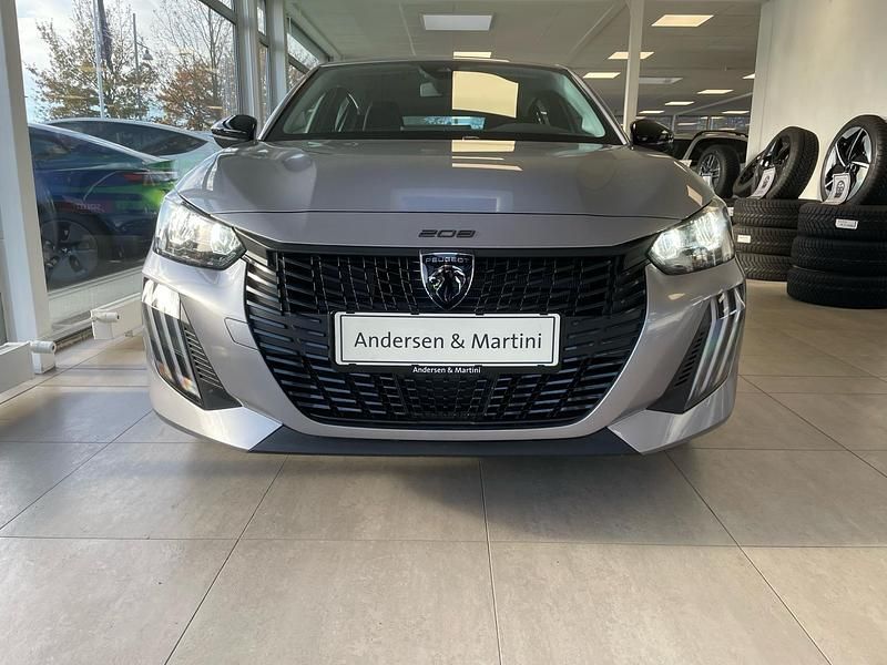 Brugt Peugeot e-208 Style 100 kW (136 HK) 2025 Grå Hatchback