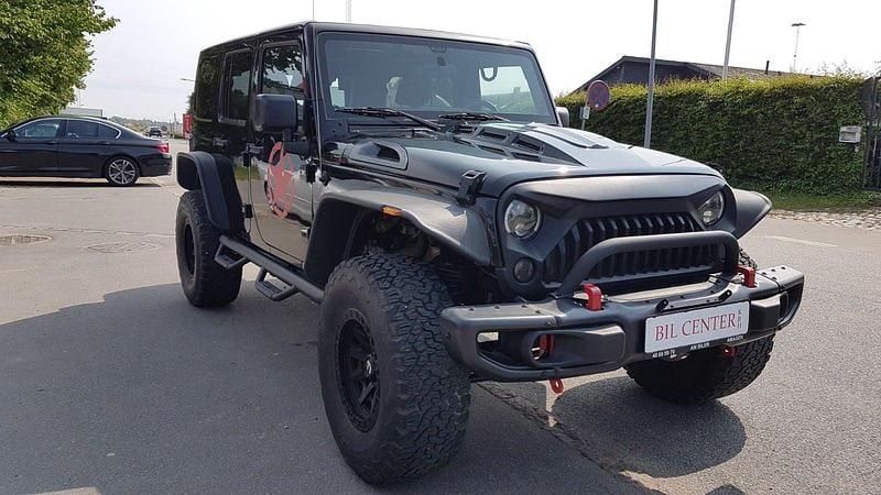 Sortmetal Brugt 2017 Jeep Wrangler Unlimited Rubicon SUV | 195.000 kr. - Billede 1/4