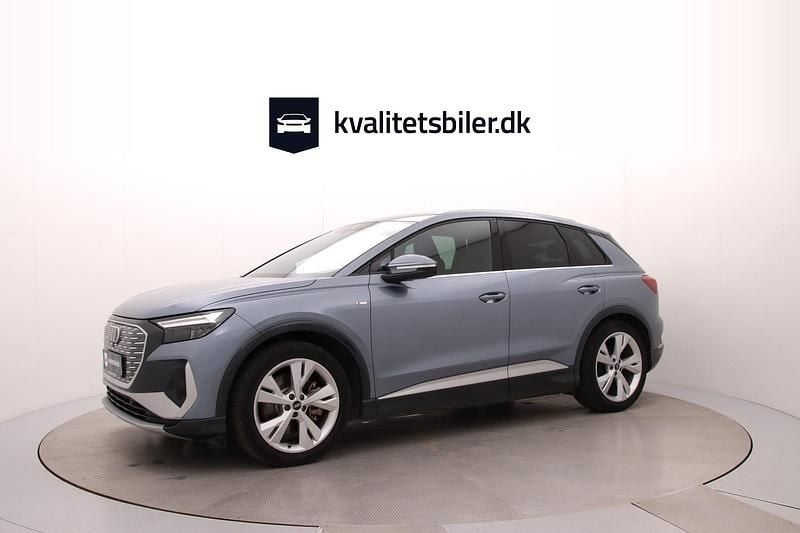 Brugt Audi Q4 e-tron S-Line 150 kW (204 HK) 2022 Lysblåmetal SUV