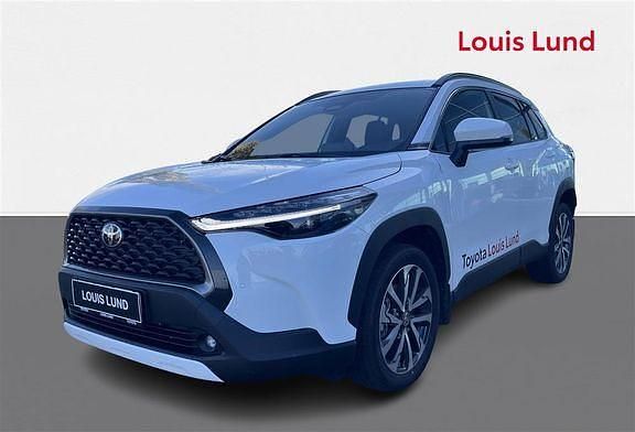 Pure white Brugt 2024 Toyota Corolla Cross Comfort SUV | 339.900 kr. (Fair pris) - Billede 1/4