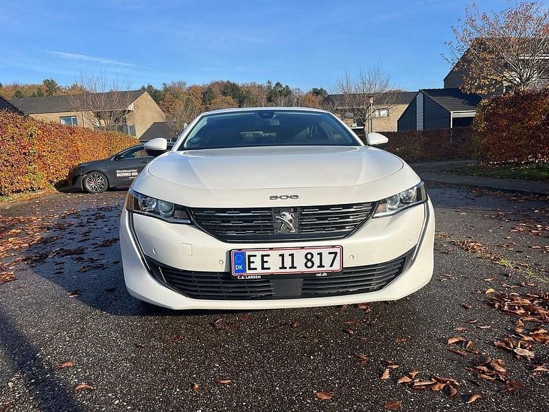Brugt Peugeot 508 Allure 130 HK (95 kW) 2019 Hvid Hatchback