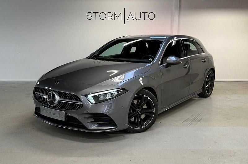 Gråmetal Brugt 2020 Mercedes A220 AMG line Sedan | 274.900 kr. (God pris) - Billede 1/4