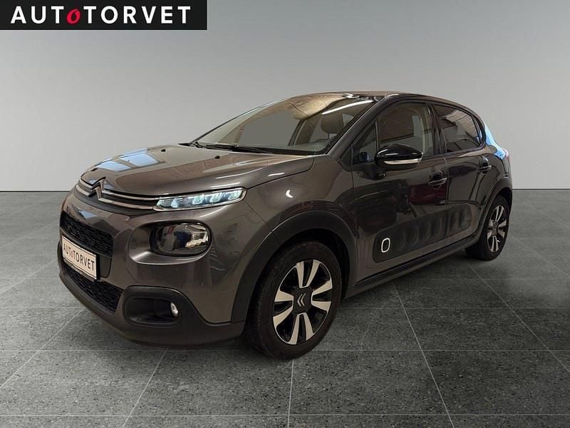 Gråmetal Brugt 2019 Citroën C3 Skyline Hatchback | 64.700 kr. (God pris) - Billede 1/4
