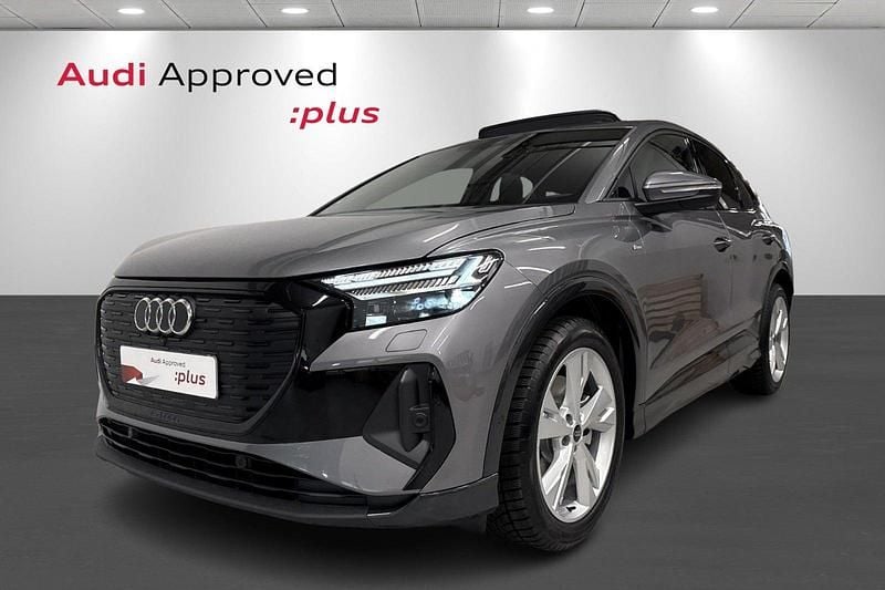 Brugt Audi Q4 Sportback e-tron S-Line 210 kW (286 HK) 2025 Gråmetal SUV