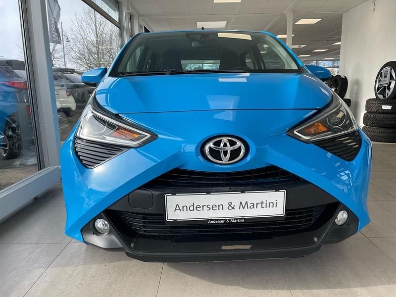 Brugt Toyota Aygo 72 HK (52 kW) 2020 Blå Hatchback