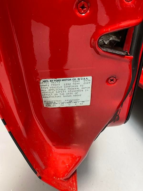 Brugt Ford Mustang Mach 1 177 HK (130 kW) 1972 Grå