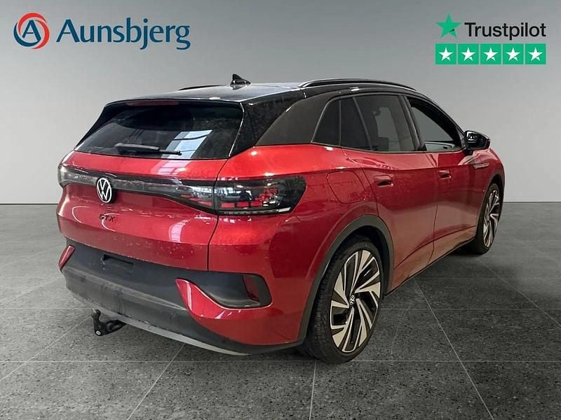 Brugt VW ID.4 GTX 219 kW (299 HK) 2022 Rød SUV