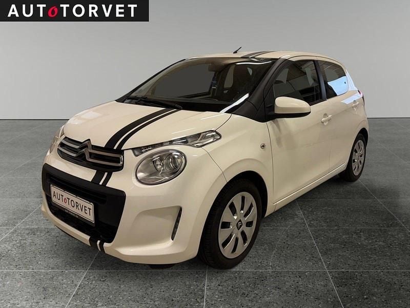 Hvid Brugt 2016 Citroën C1 PureTech Hatchback | 39.700 kr. (God pris) - Billede 1/4