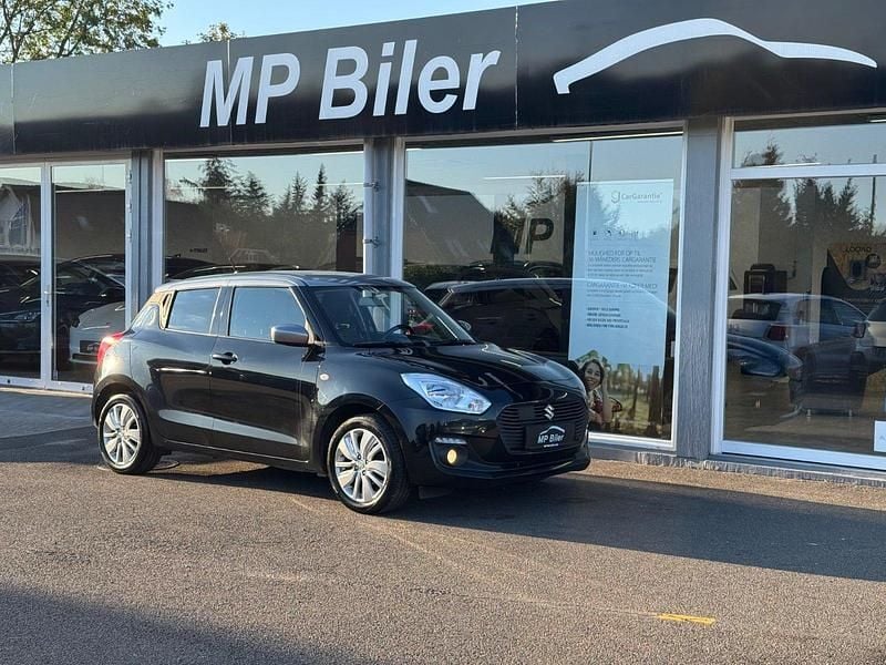 Sort Brugt 2019 Suzuki Swift Club Hatchback | 56.950 kr. - Billede 1/4
