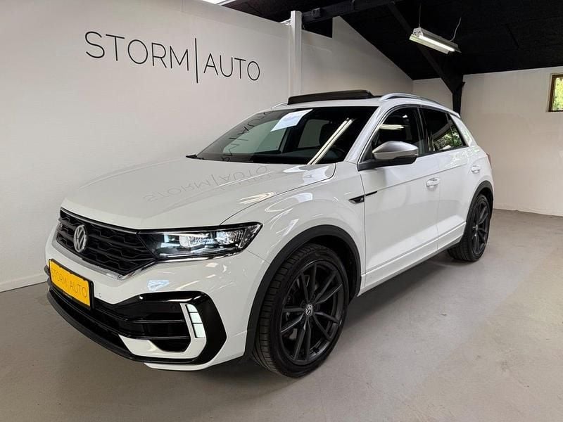 Hvid Brugt 2020 VW T-Roc R SUV | 199.900 kr. - Billede 1/4